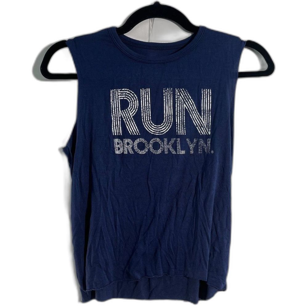 Softwear Blue Womens Sleeveless Tank Top Extra Small